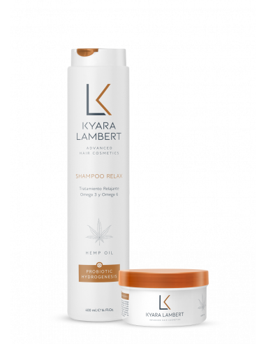 Tratamiento relajante con Omega 3 y Omega 6 a base de semillas de cáñamo.