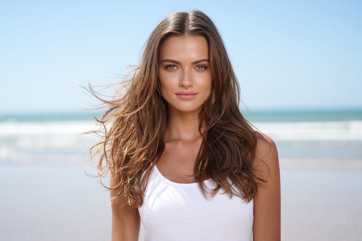 cuidado del cabello en verano con kyara lambert